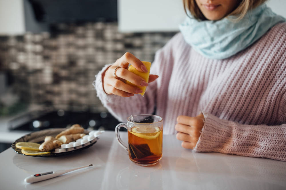 10 domowych sposobów na walkę z przeziębieniem